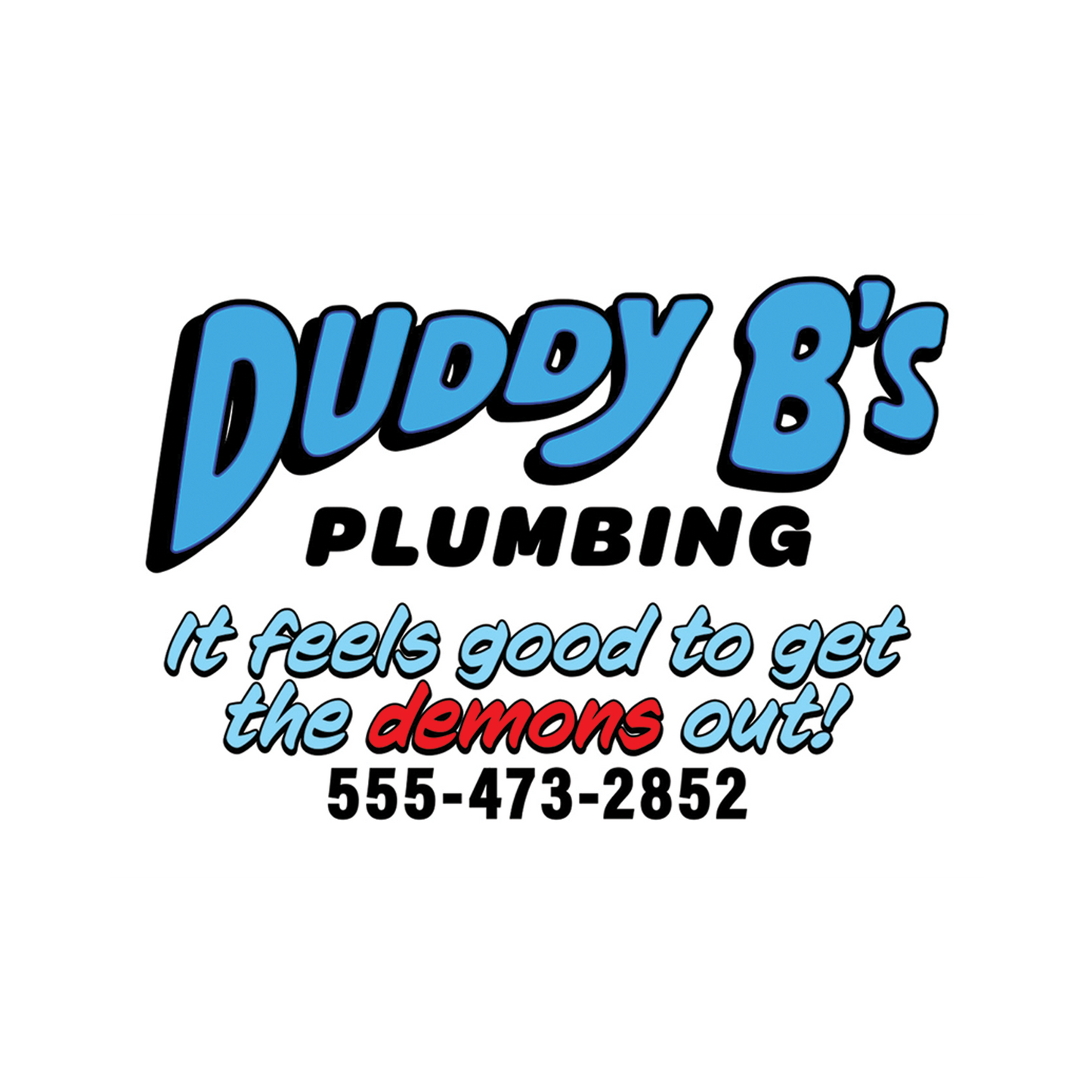 PLUMBER STICKER