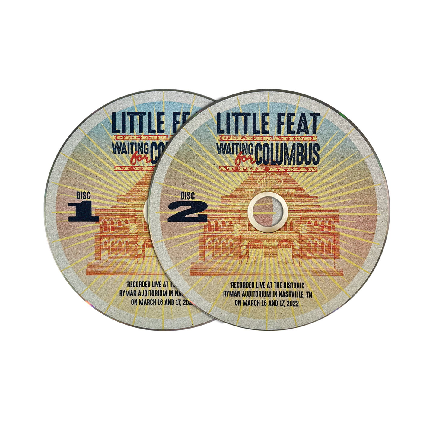 Little Feat: Celebrating Waiting for Columbus at The Ryman (2-CD Set)