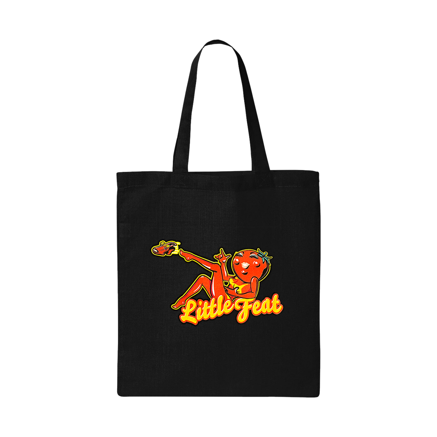 Little Feat Black Tote Bag