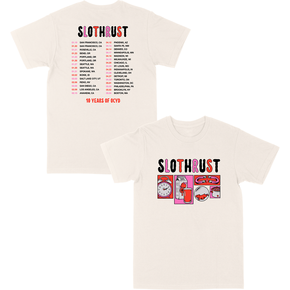OCYD Collage Tour T-Shirt