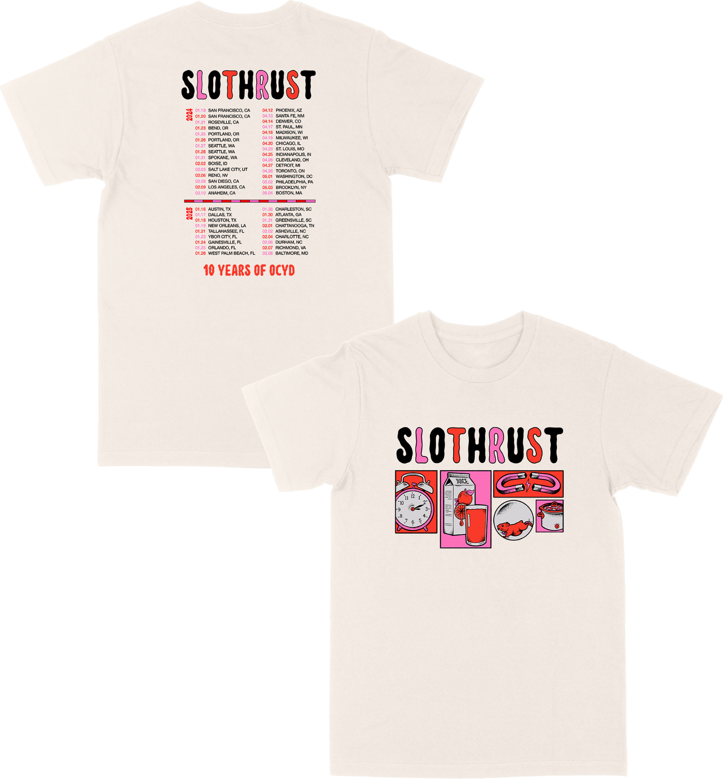 Of Course You Do(nate) Tour Tee