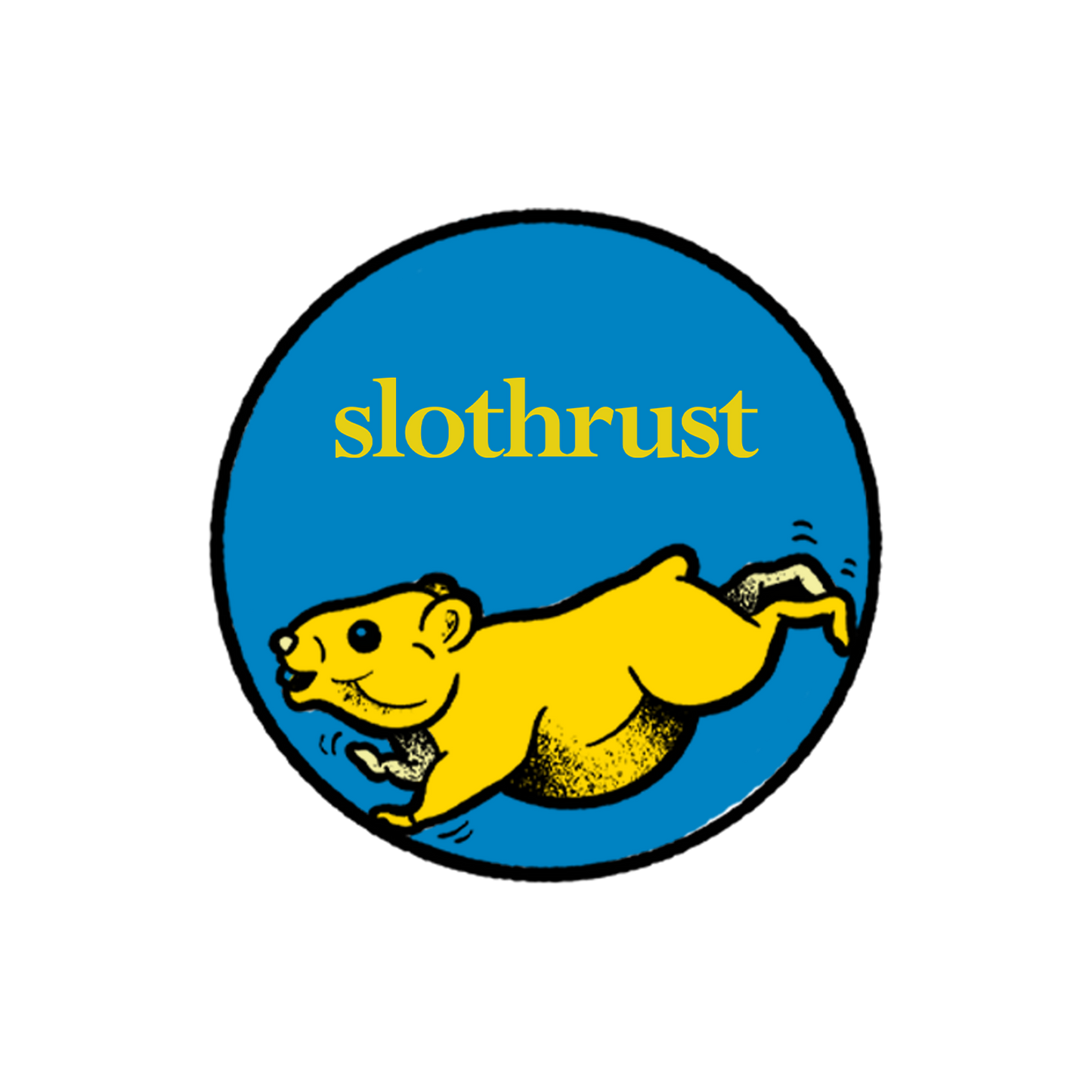 Hamster Logo Sticker