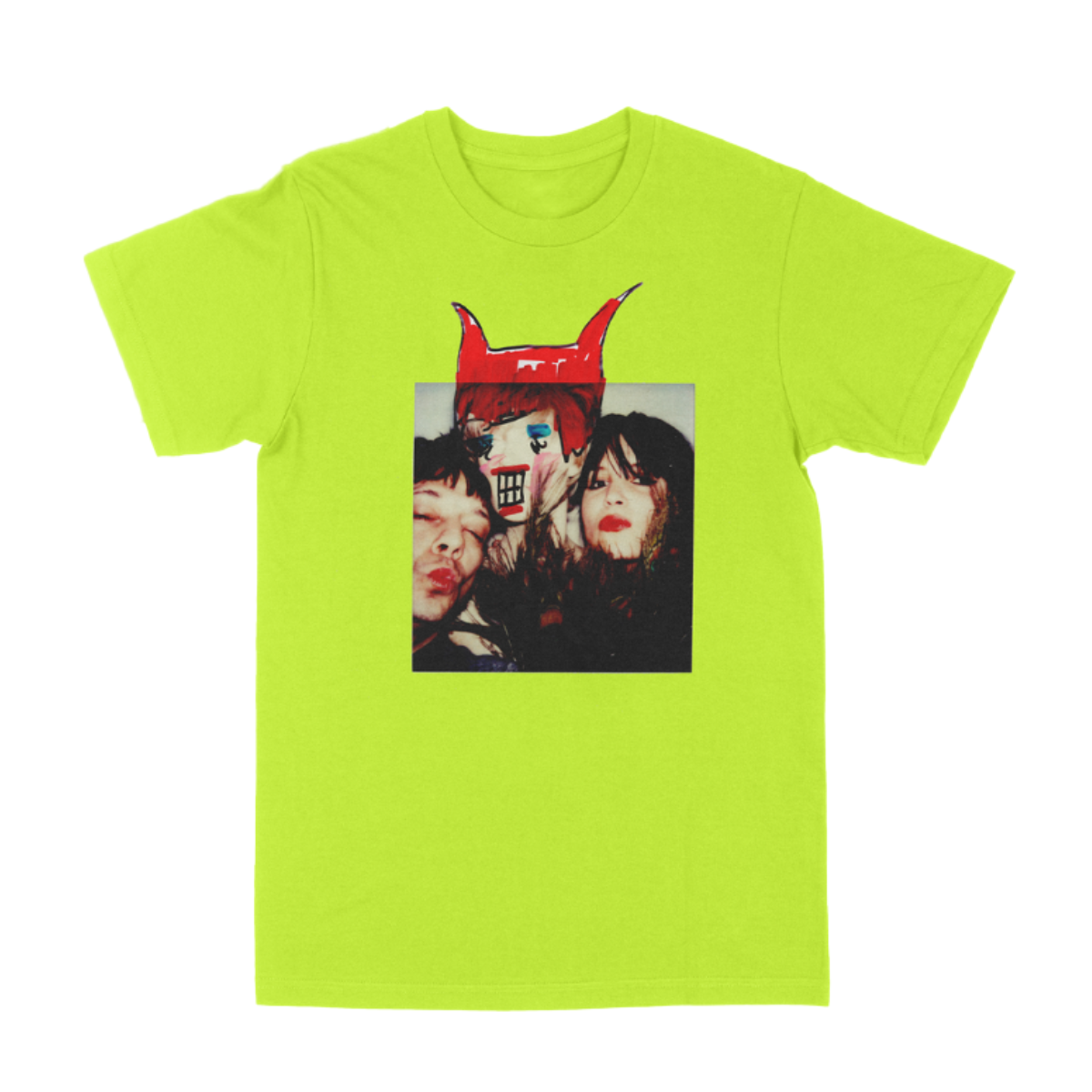 Green Polaroid T-shirt