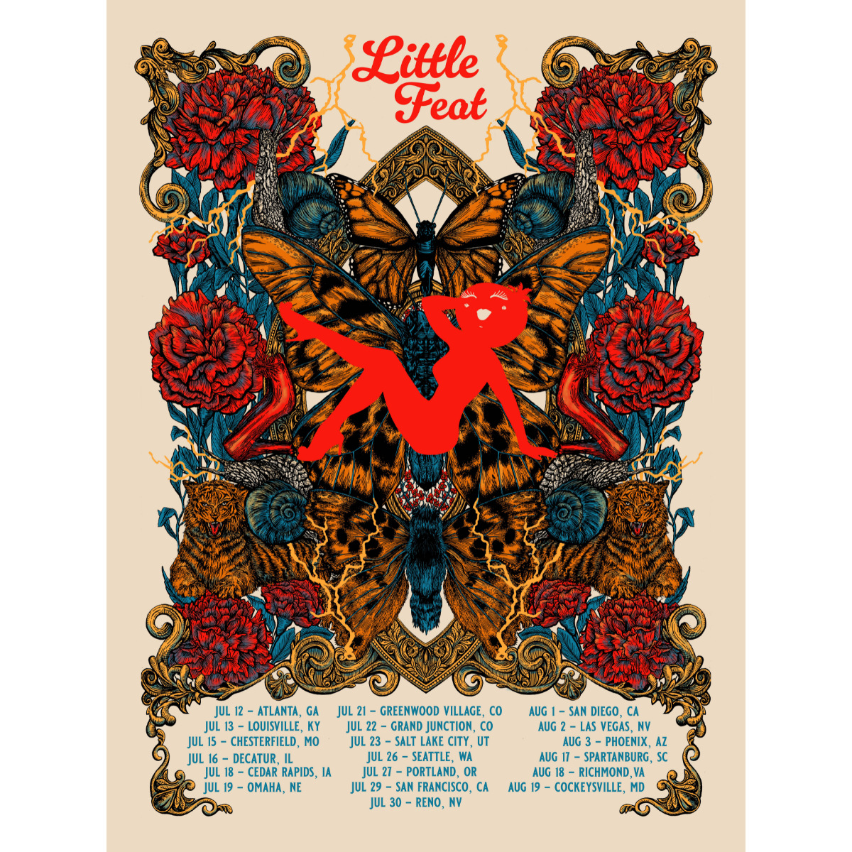 2023 Summer Tour Poster