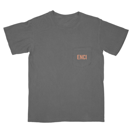 Enci Records - Logo Pocket T-Shirt