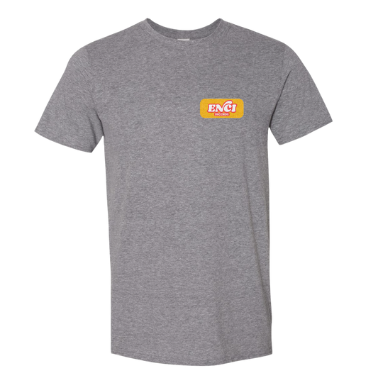 Enci Records - Logo Graphite Heather T-Shirt