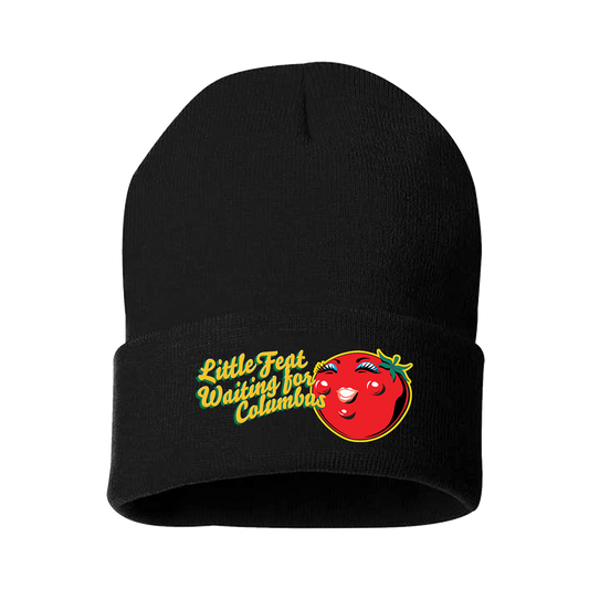 Waiting for Columbus Black Beanie