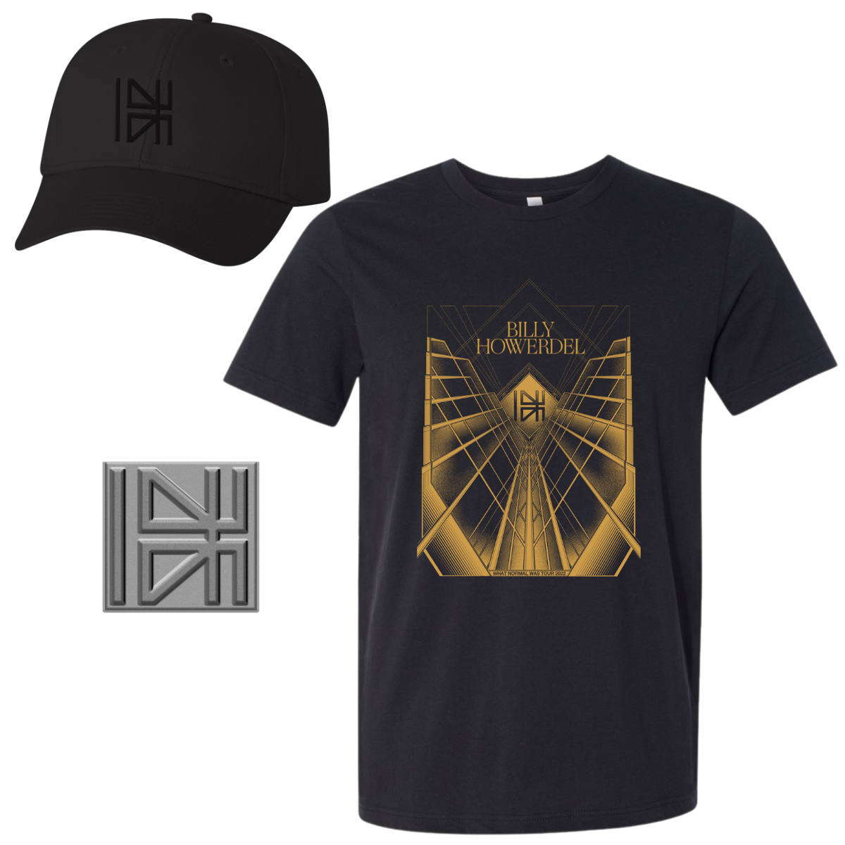 T-Shirt + Hat + Pin Bundle