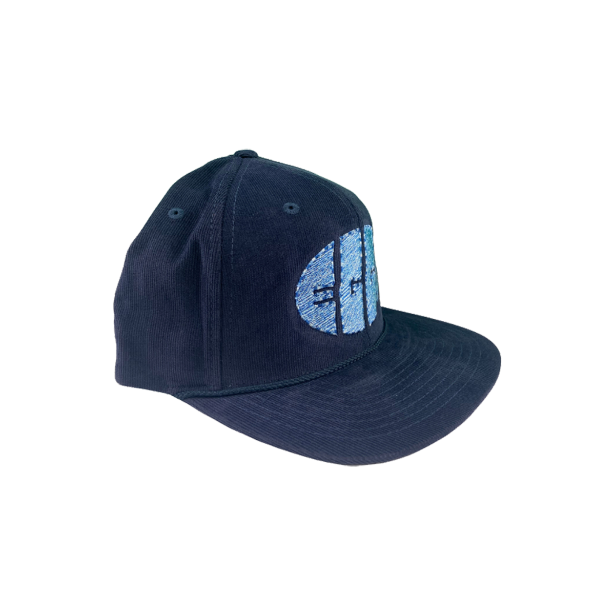 Blue Corduroy Hat