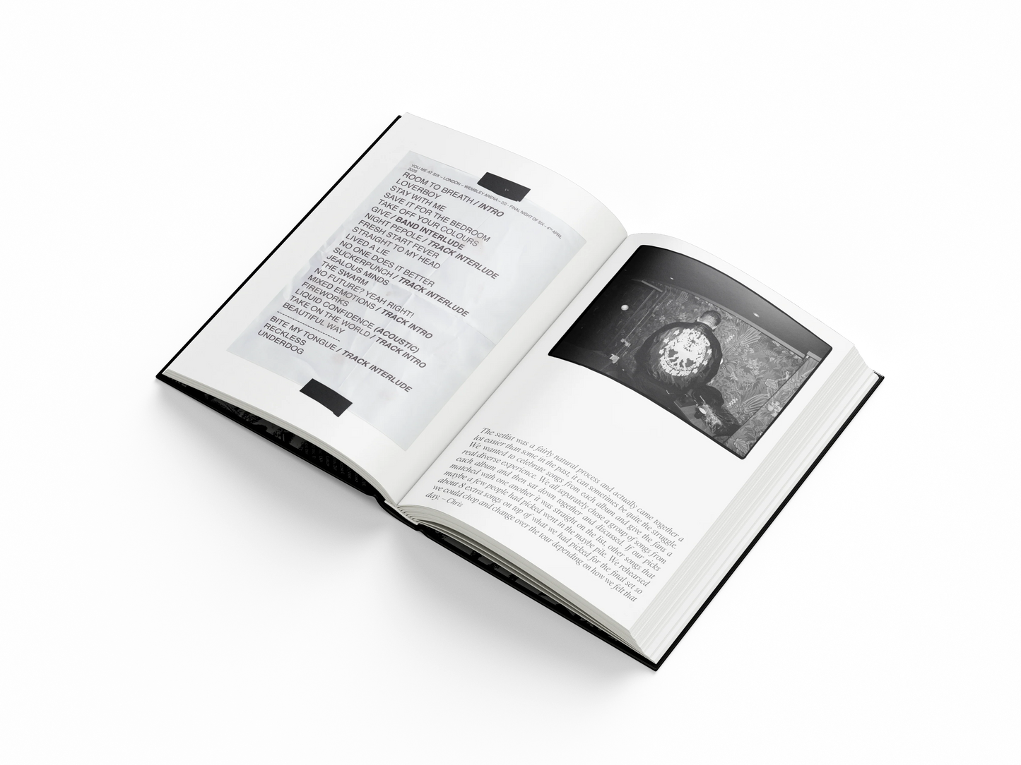 The Final Nights Of Six: Official Tour Book