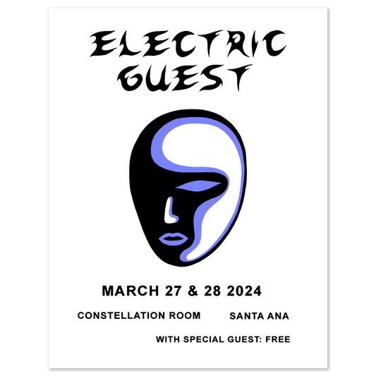 The Constellation Room LIMITED EDITION (March 2024, Santa Ana, CA) Poster SIGNED