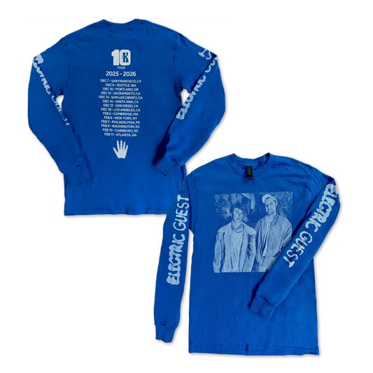 10k 2025-2026 Tour L/S (Blue) T-shirt
