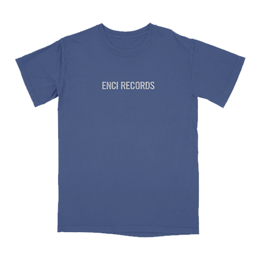 Enci Records - Distressed Navy Tee