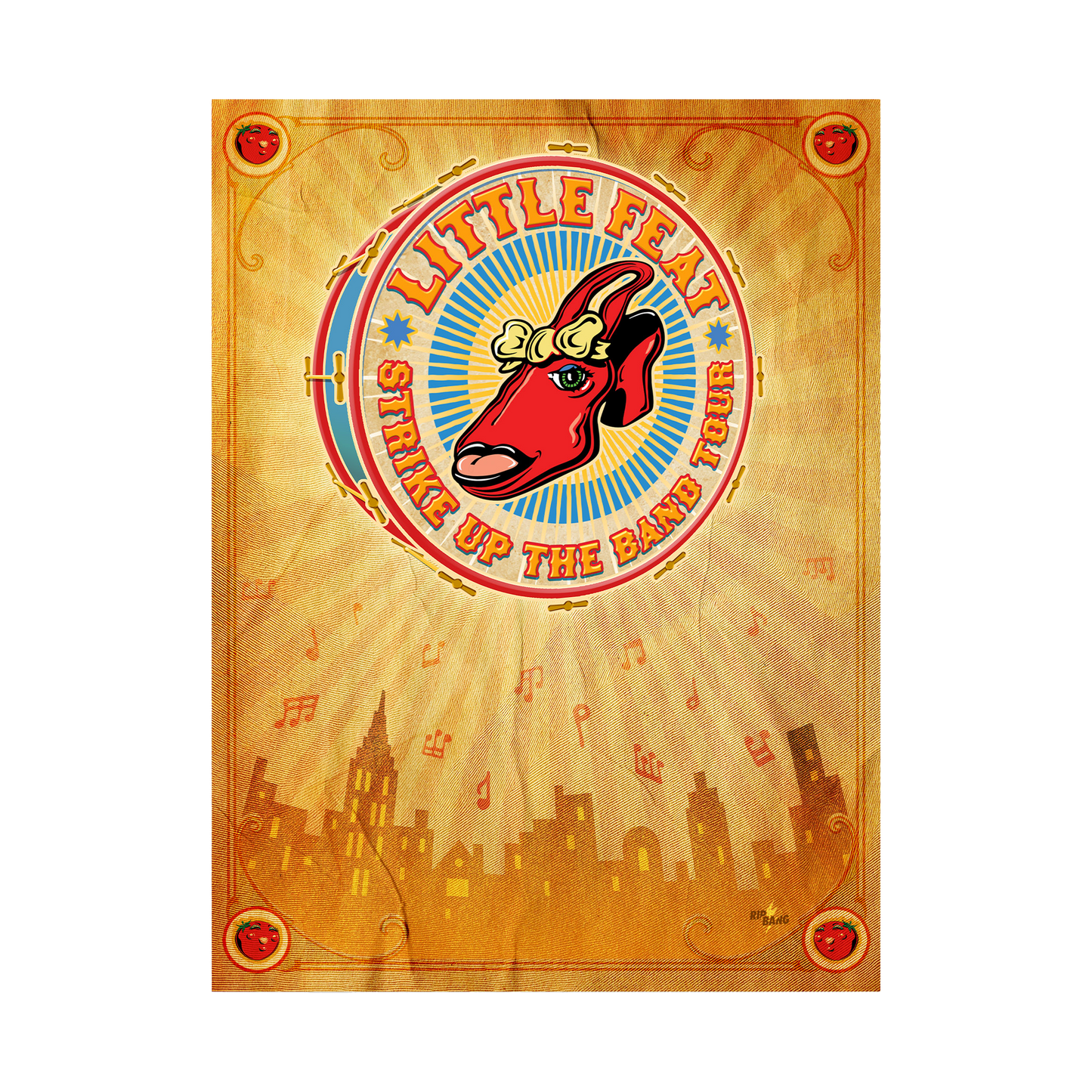 Strike Up The Band Tour Poster