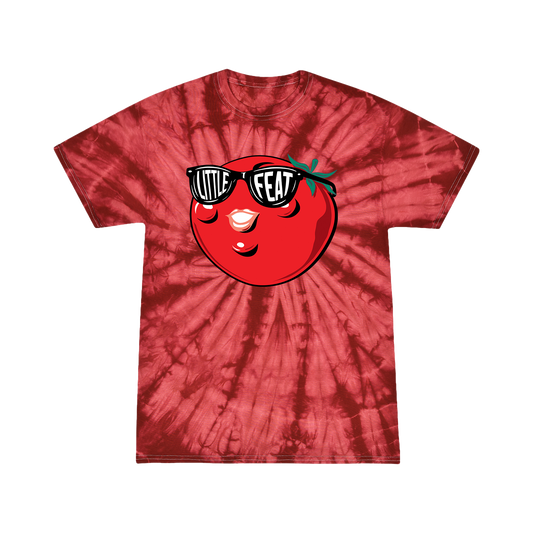 Tomato Red Tie Dye Tee