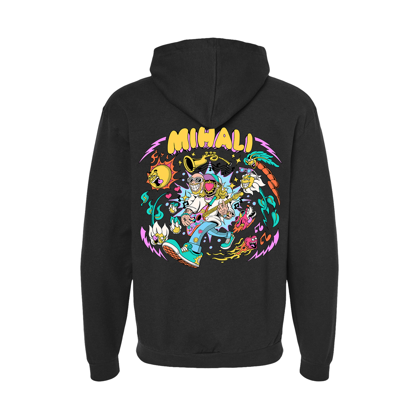 Summer Smiley Zip Hoodie
