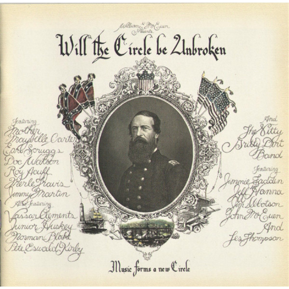 Autographed Will The Circle Be Unbroken Vinyl