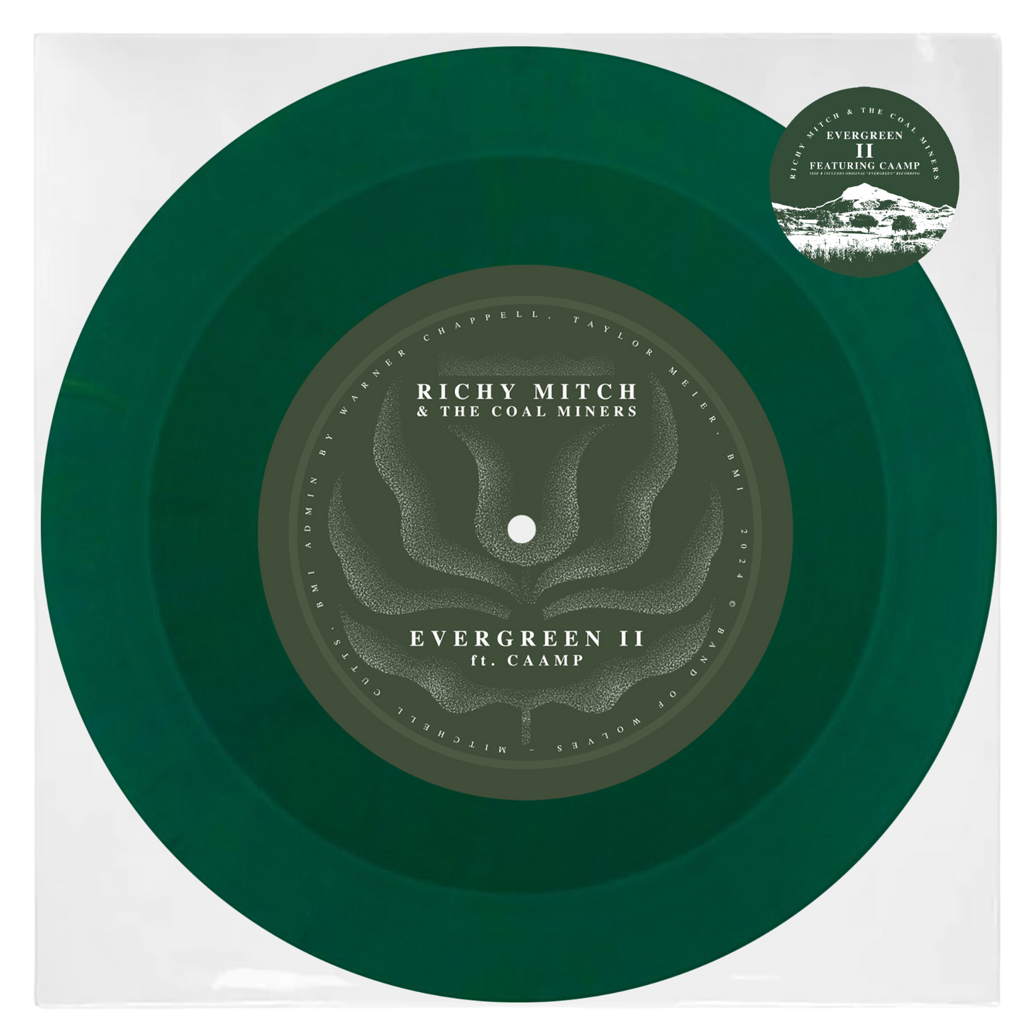 Limited 7in Green Vinyl Evergreen ft. Caamp