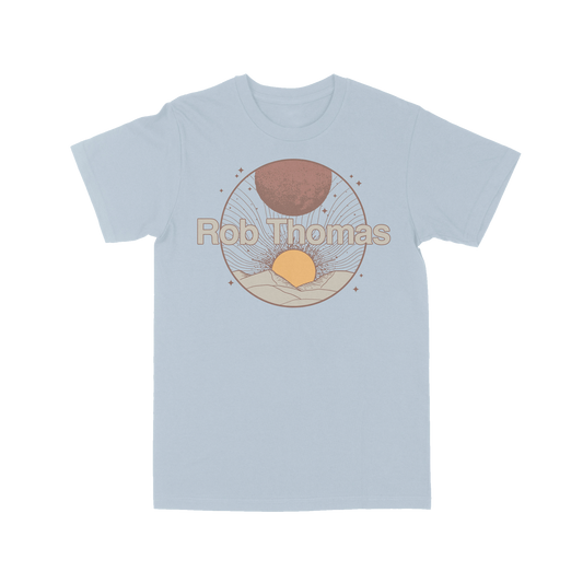 Collision Course Light Blue Tee