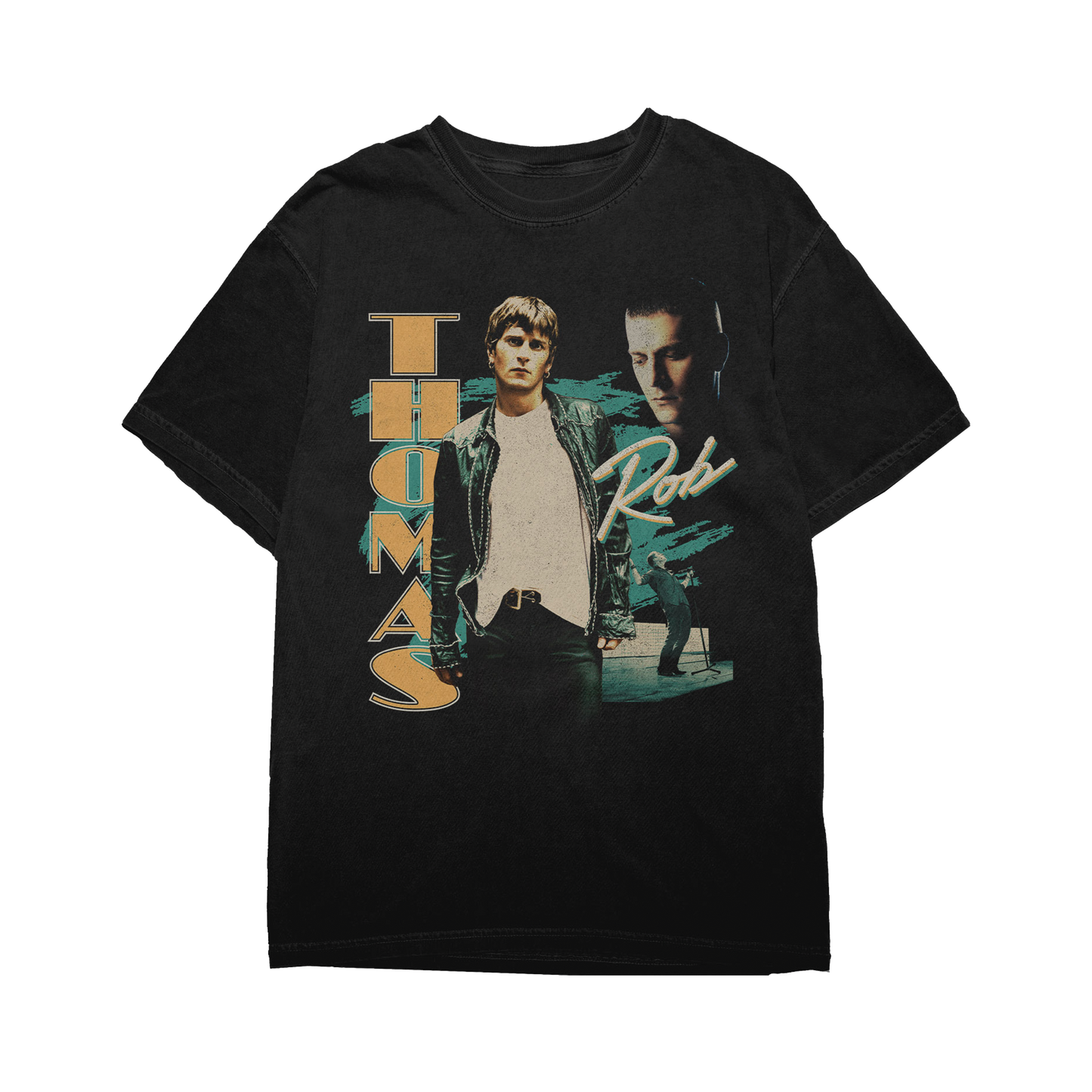 Showtime Throwback Black Tee