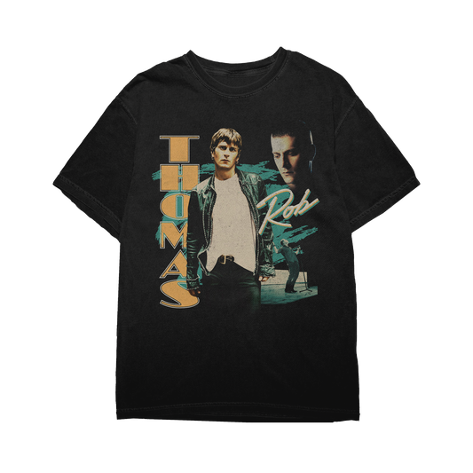 Showtime Throwback Black Tee