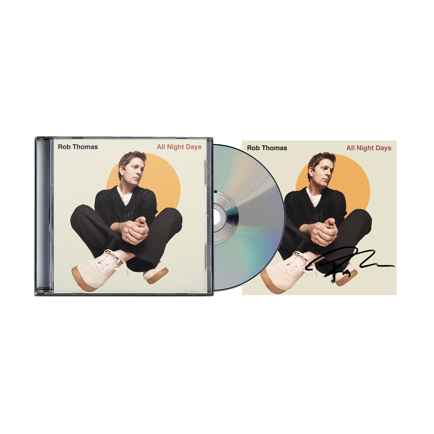 All Night Days CD + signed 4x4” art card