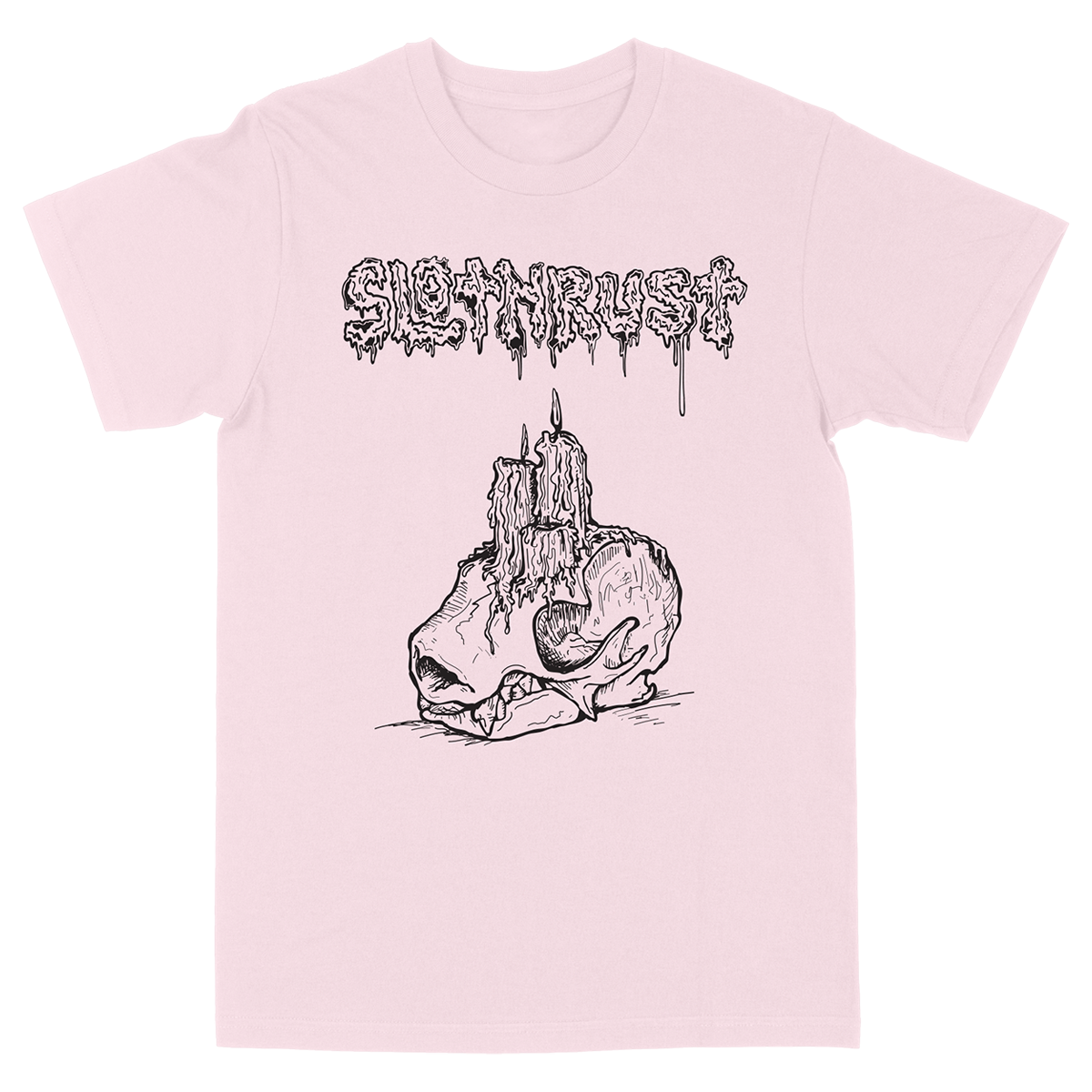 Sloth Skull T-Shirt - Pink