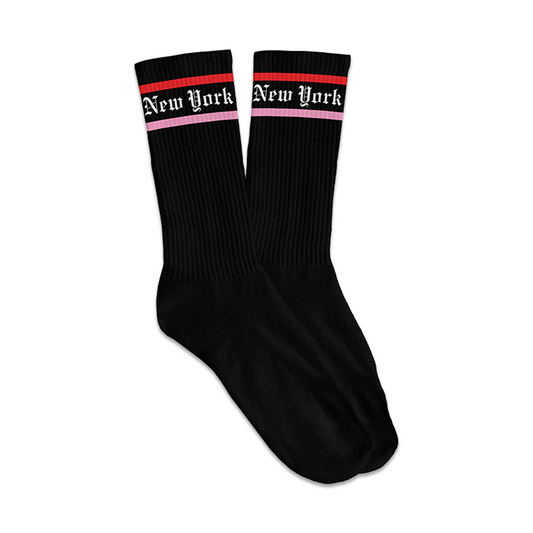 Limited Edition New York Black Socks