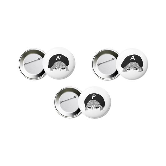 The Gals Button Set