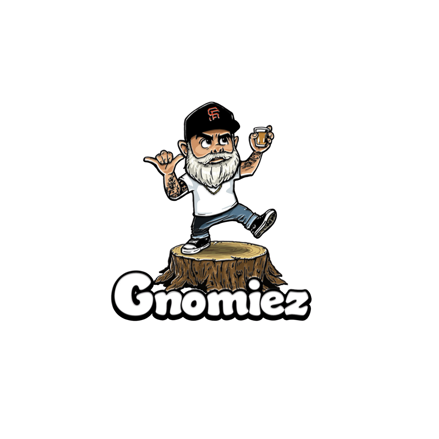 Gnomiez Enamel Pin