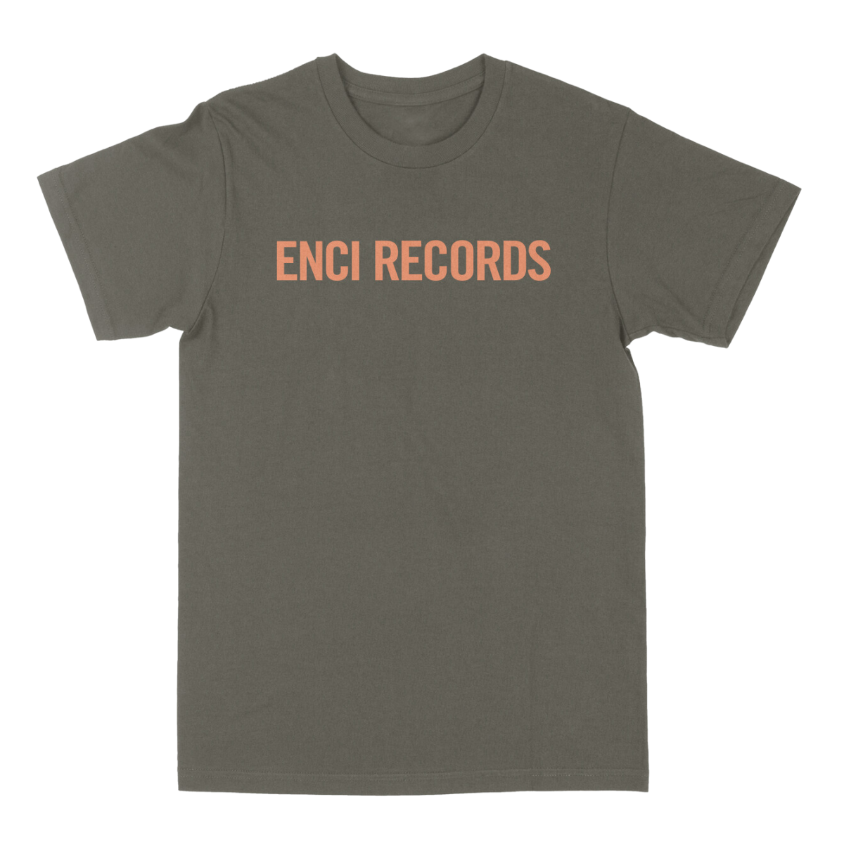 Enci Records - Orange Logo Tee