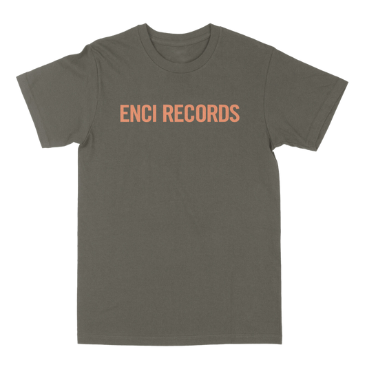 Enci Records - Orange Logo Tee
