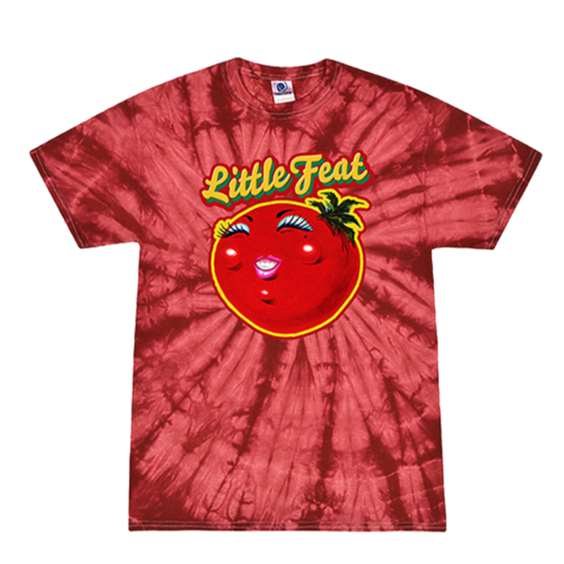 Columbus Tomato Red Tie Dye Tee The Merch Collective
