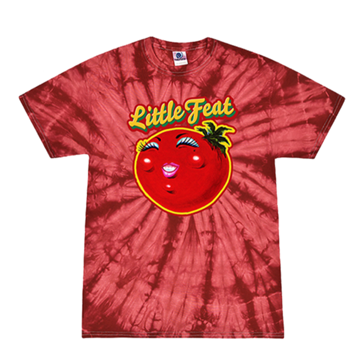 Columbus Tomato Red Tie Dye T-Shirt