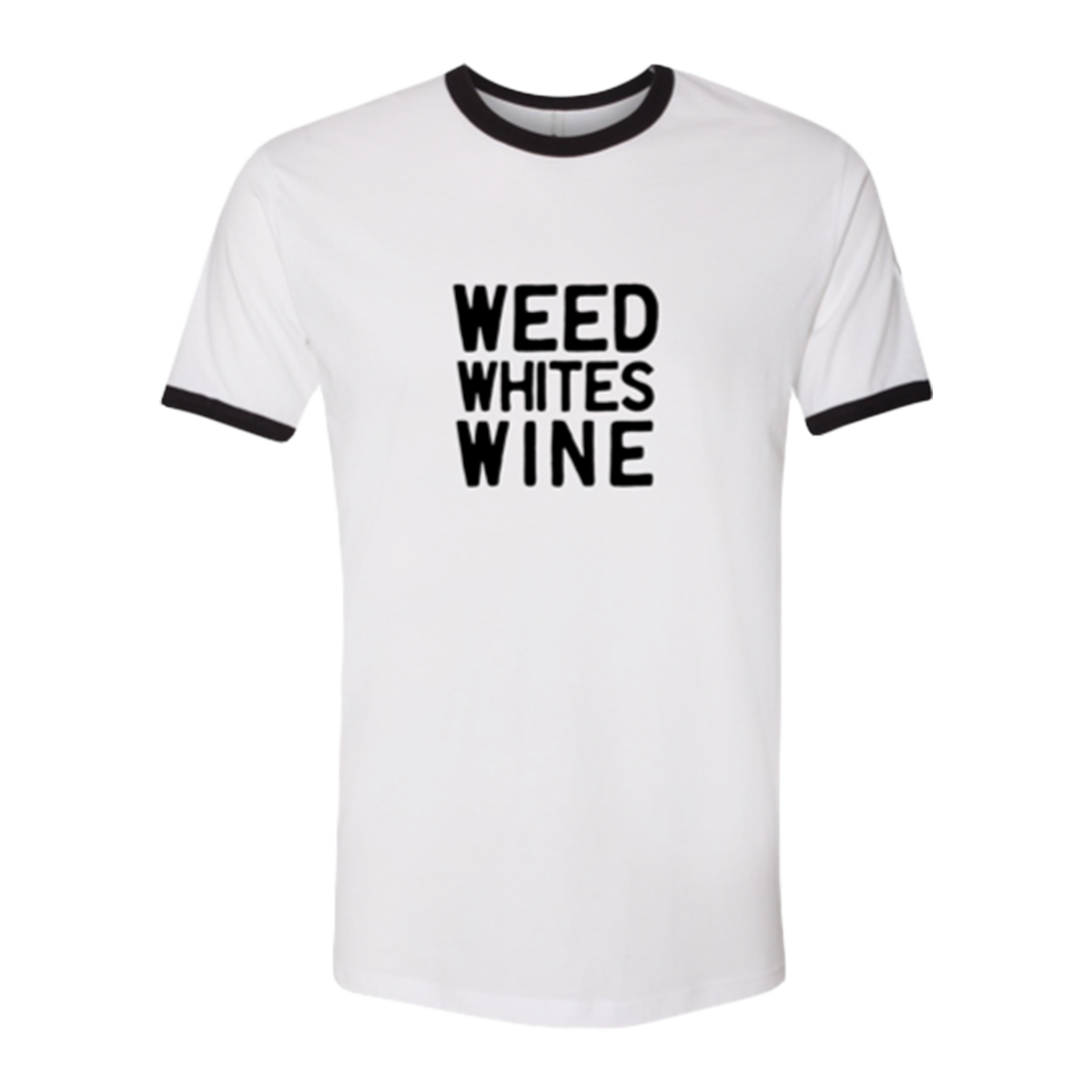 Weed Whites Wine Ringer Tee
