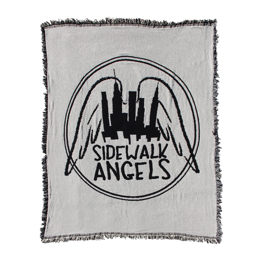Sidewalk Angels Logo Blanket