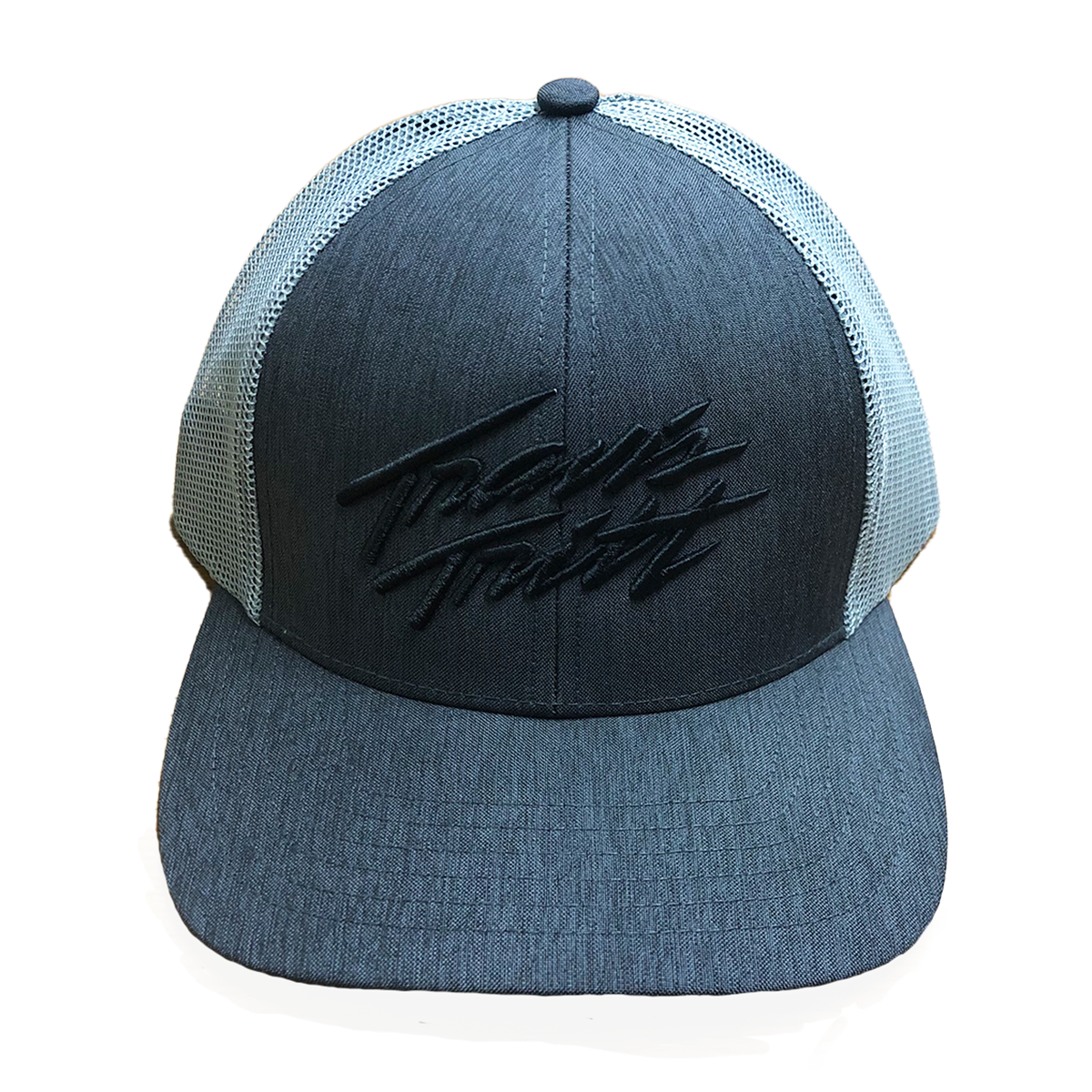 Logo Trucker Hat - Grey / Black